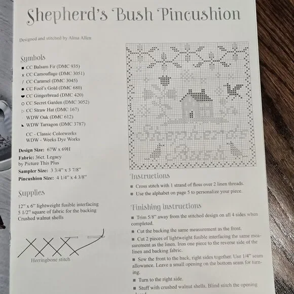 2 - Blackbird Designs Cross Stitch - OUR LASTING FRIENDSHIP - IN FRIENDSHIPS WAY - Picture 12 of 12